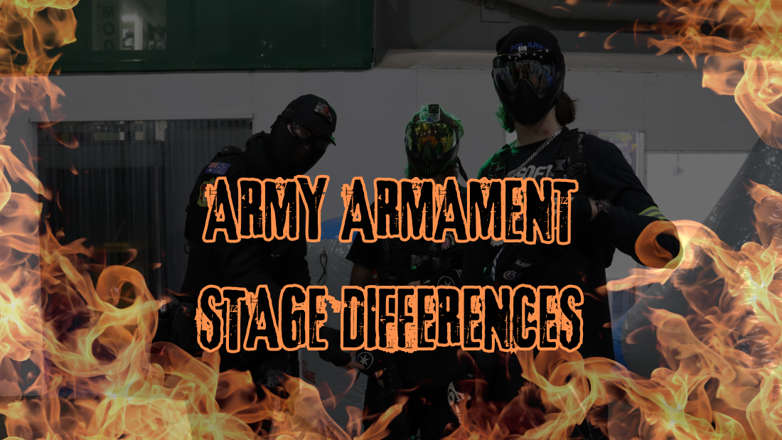 Differences Between Stage 1, 2 and 3 Army Armament Range