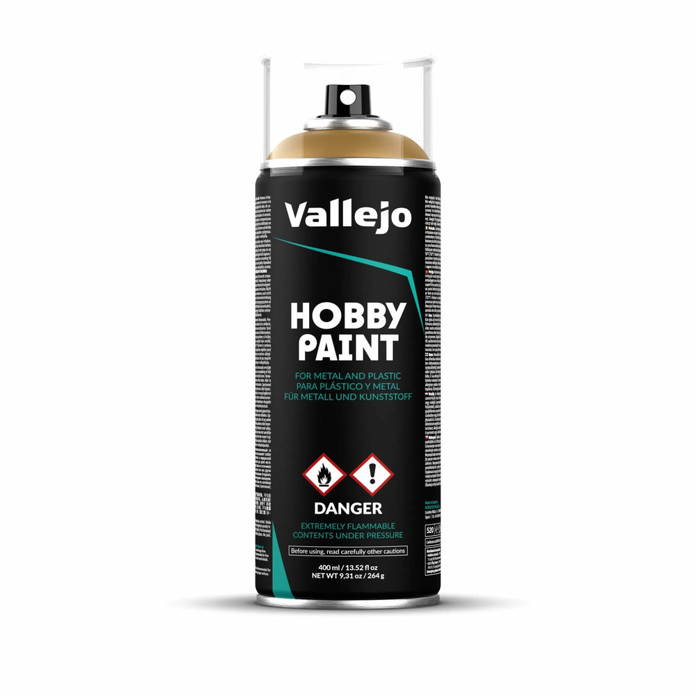 Vallejo Aerosol Spray Primer - Desert Yellow 400ml