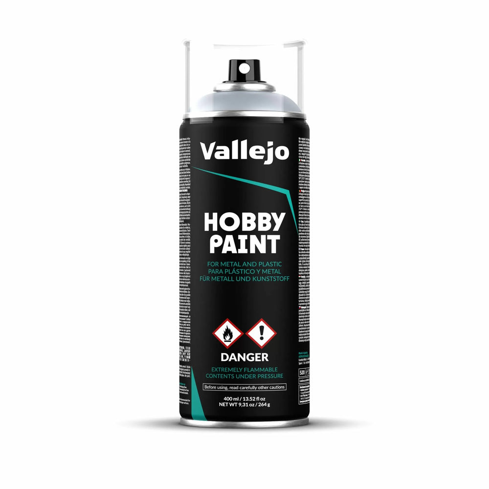 Vallejo Aerosol Spray Primer - Silver 400ml