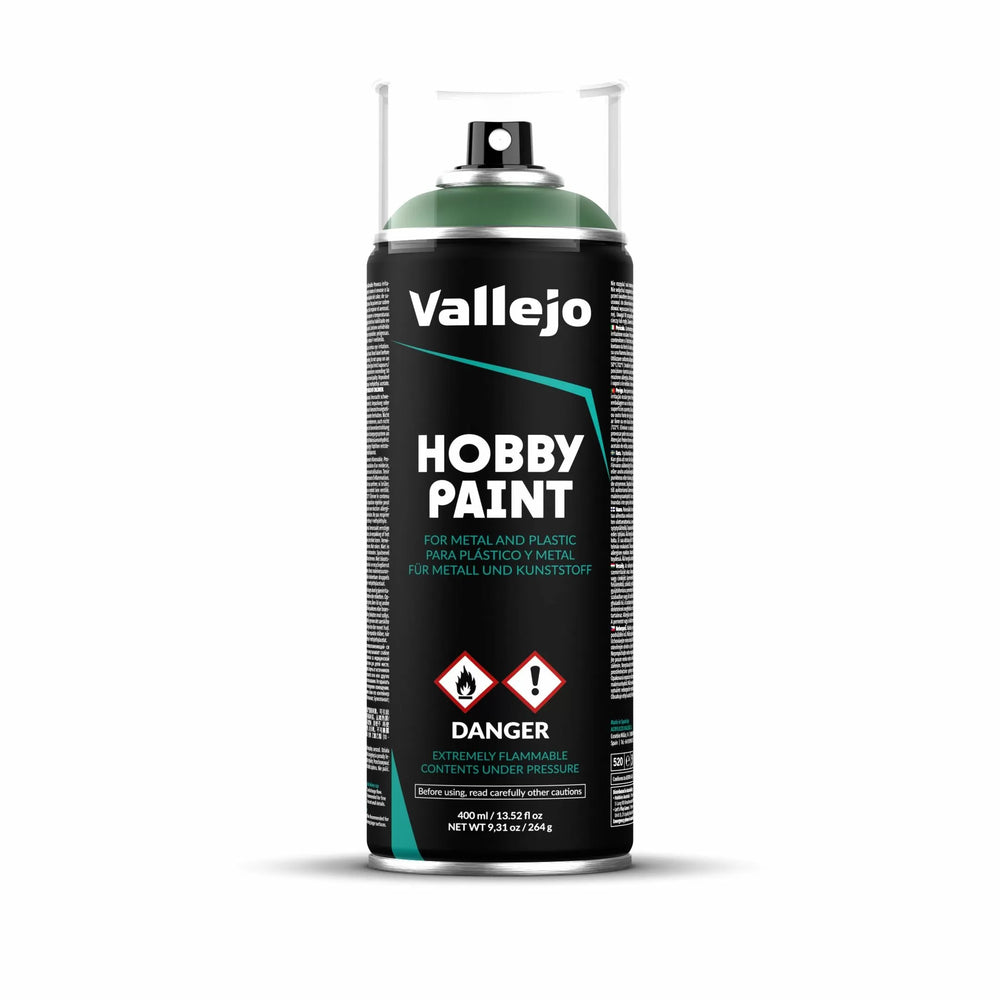 Vallejo Aerosol Spray Primer - Sick Green 400ml