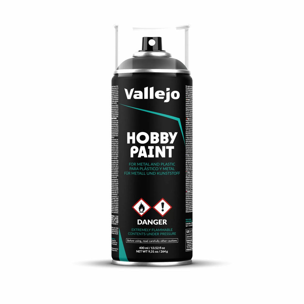 Vallejo Aerosol Spray Primer - Panzer Grey 400ml