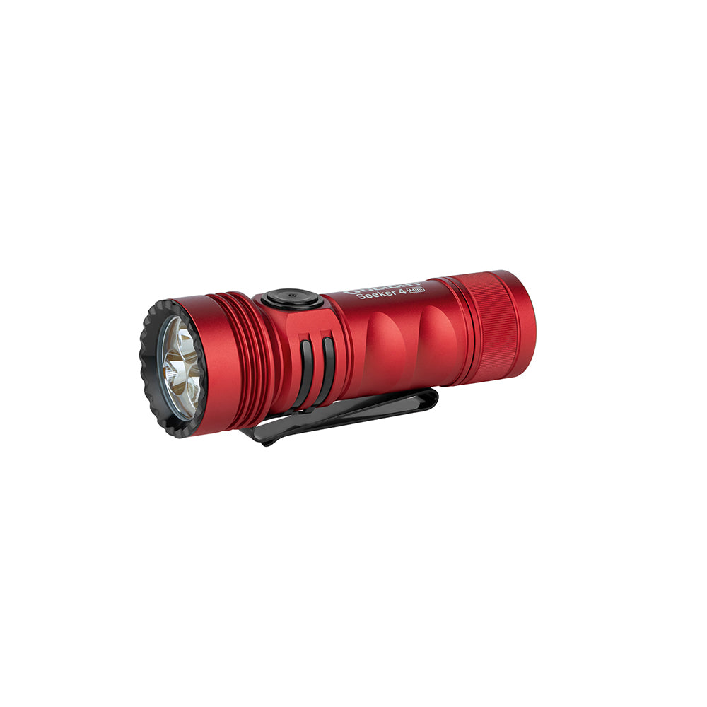 
                  
                    Olight Seeker 4 Mini 1200 Lumens Mini EDC Torch with White & UV Light
                  
                