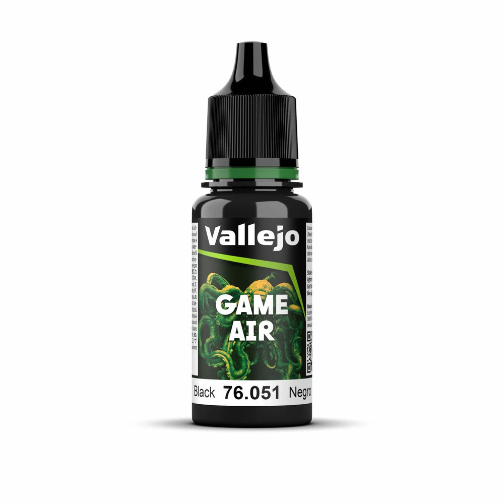 Vallejo - Game Air - Black 18 ml