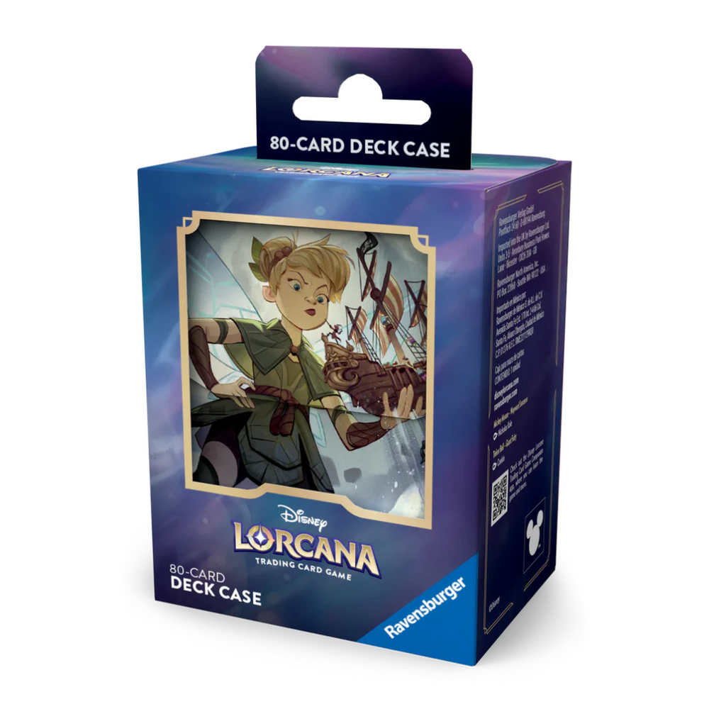 Disney Lorcana set 8 Reign of Jafar Deck Box - Tinkerbell