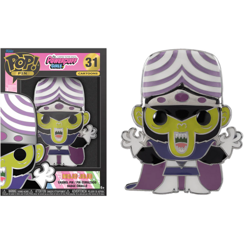 Powerpuff Girls - Mojo Jojo 4" Enamel Pop! Pin