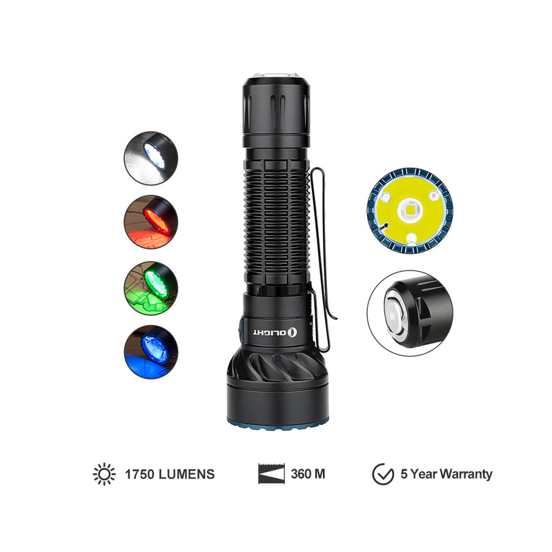 Olight Freyr 1750 lumens tactical LED Torch Black