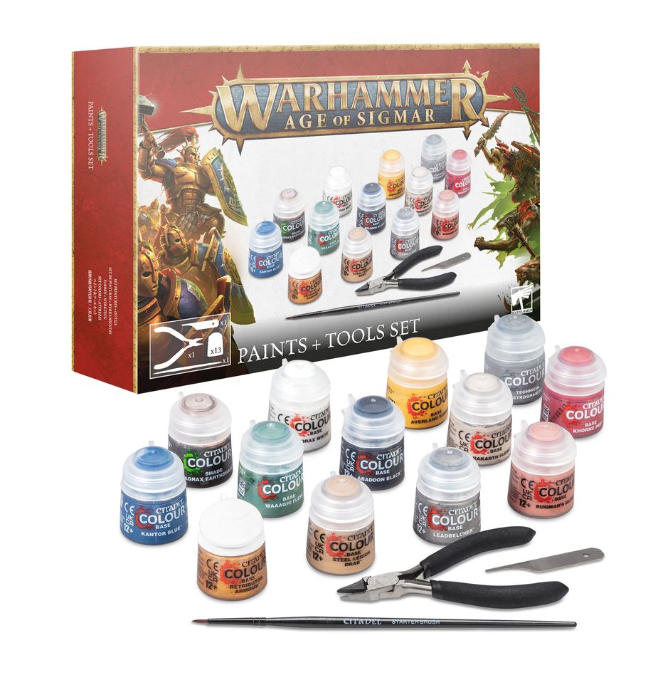 Citadel Age of Sigmar Paints & Tools Set