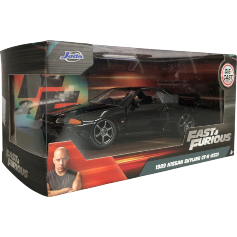 Fast & Furious - 1989 Nissan Skyline GT-R (R32) 1/32 Scale Die-Cast Vehicle Replica