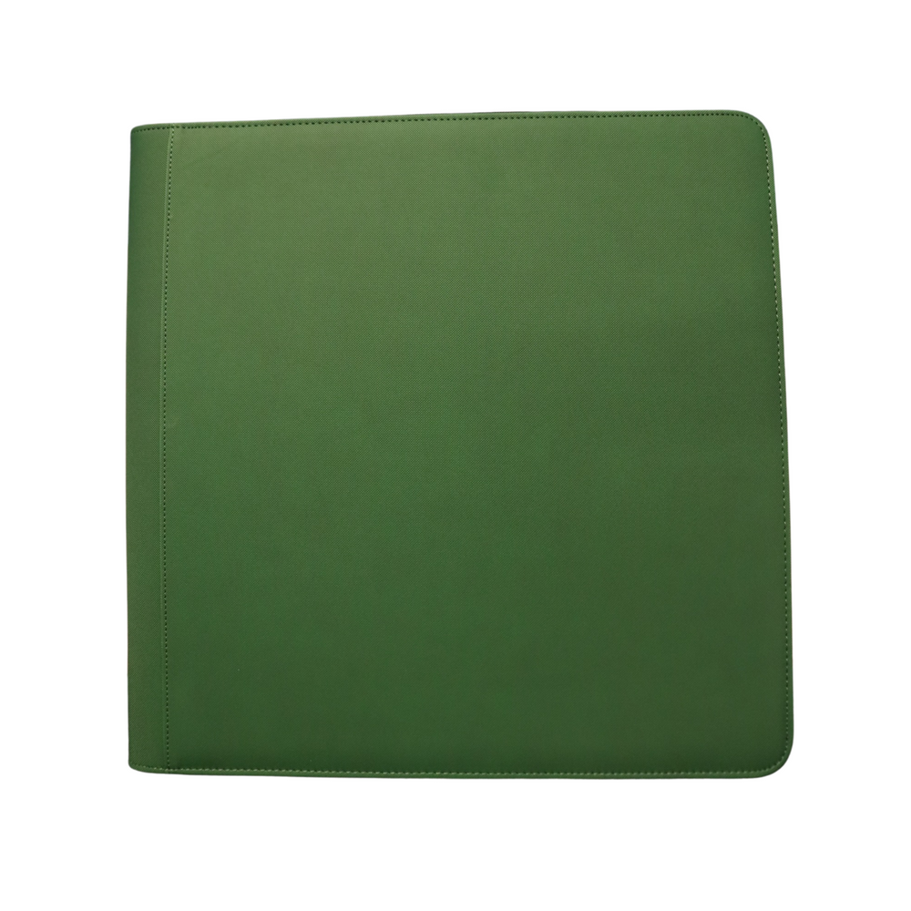 Zip-up TCG Side-loading Card Binder (12 card page, 14 Pages)