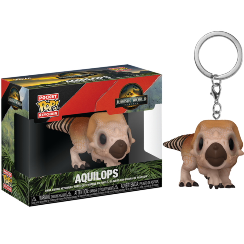 Jurassic World: Rebirth (2025) - Aquilops Pocket Pop! Keychain