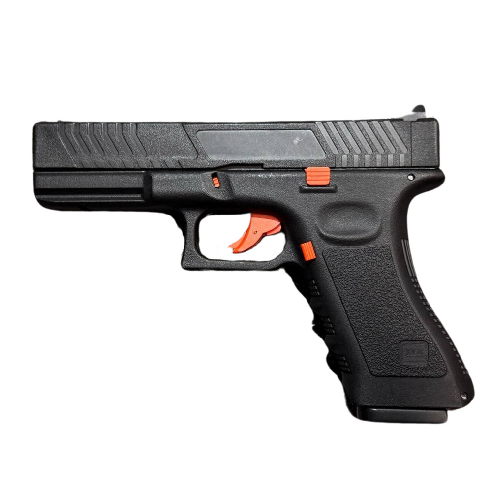 Manual G17 PISTOL - Black and orange