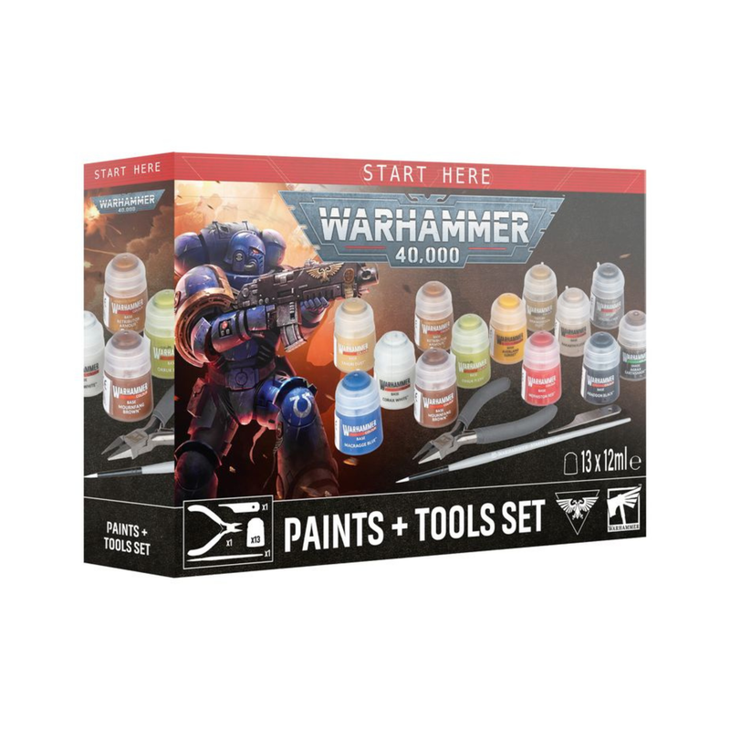 Warhammer Infernus Marines + Paints