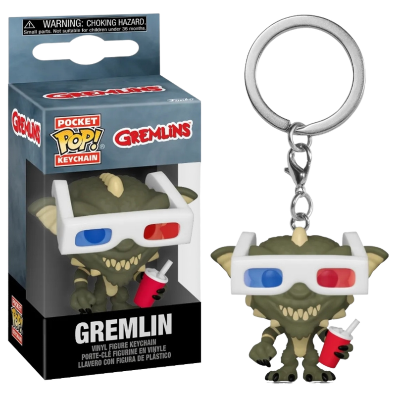 Gremlins - Gremlin w/3D Glasses Pop! Keychain