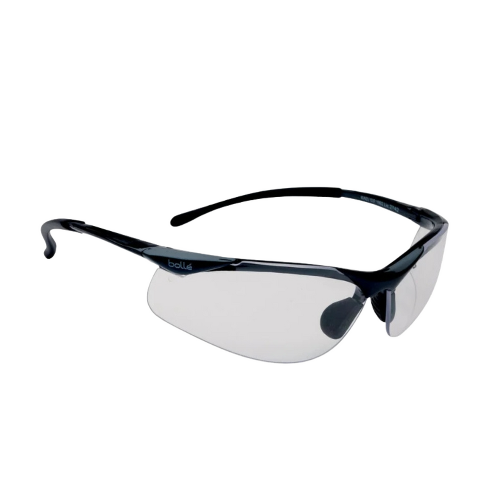 Bolle safety glasses - CONTOUR Dark Gun Frame PLATINUM AS/AF