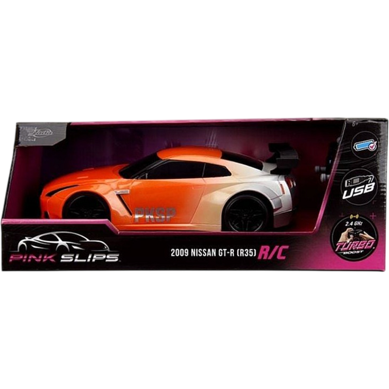 Pink Slips - 2009 Nissan Skyline GTR R35 1/16th Scale R/C Remote Control Vehicle Replica
