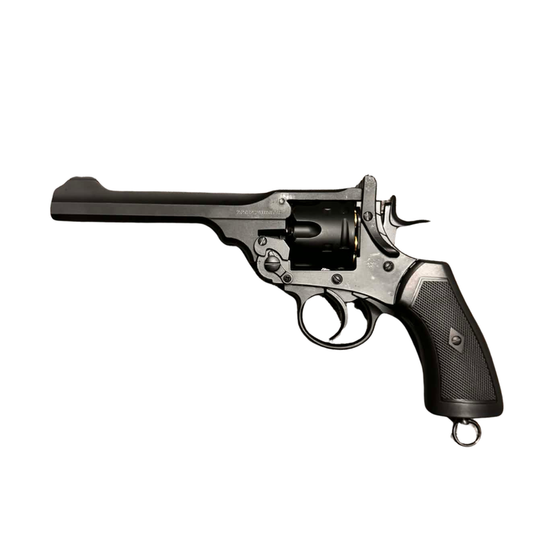 2nd Hand - Co2 Webley Revolver + 6 Shells (Leaking Gas) (Good Condition)