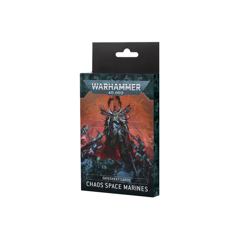 Datasheet Cards: Chaos Space Marines - Warhammer 40k