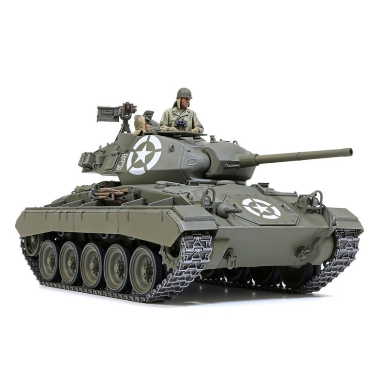 TAMIYA 1/35 U.S. LIGHT TANK M24 CHAFFEE EUROPEAN THEATER