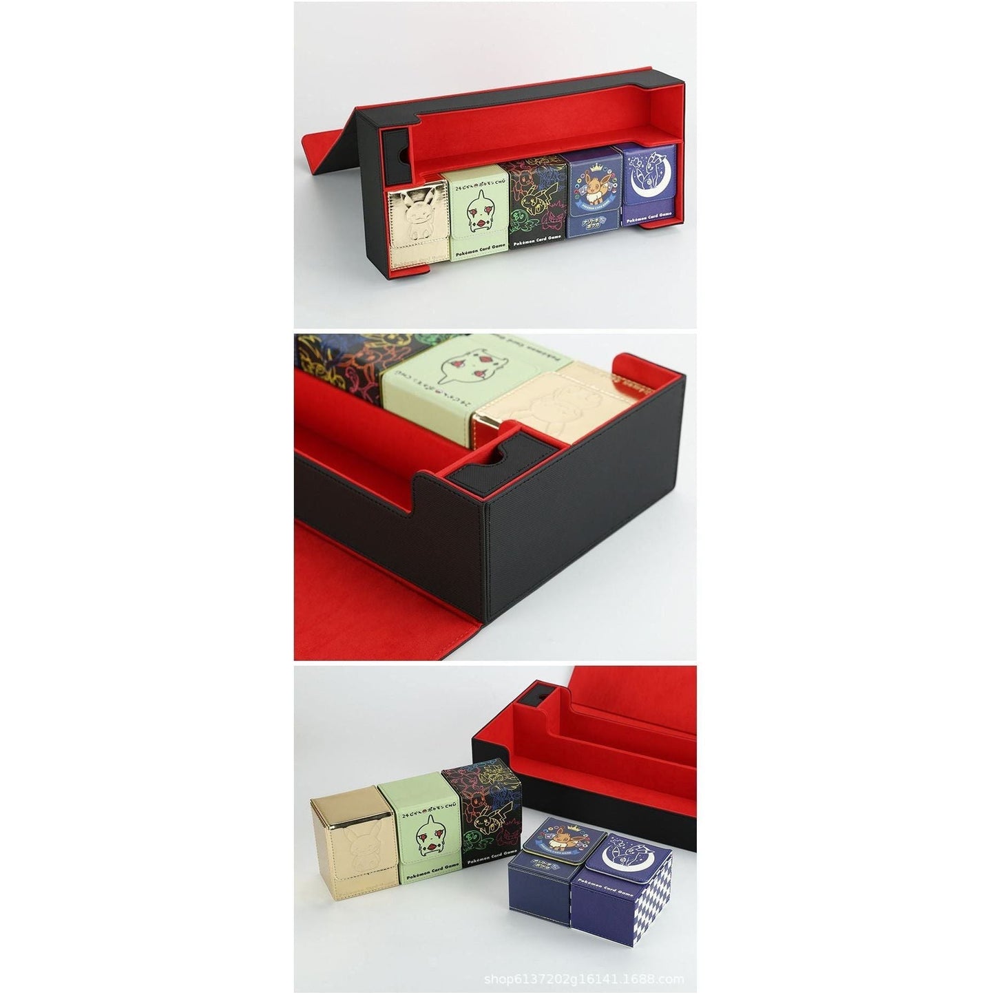 
                  
                    TCG Custom leather Magnetic Deck Box 550+-LetsPlayGames-ProHobbies
                  
                