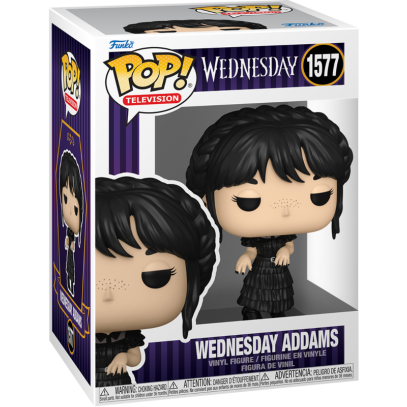 Wednesday (2022) - Wednesday Addams in Black Dress Pop! Vinyl Figure