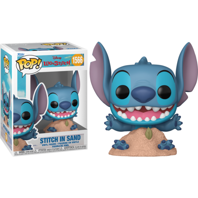 Lilo & Stitch - Stitch in Sand Pop! Vinyl Figure