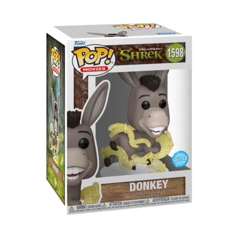 Shrek - Donkey (Glitter) DreamWorks 30th Anniversary Pop! Vinyl Figure