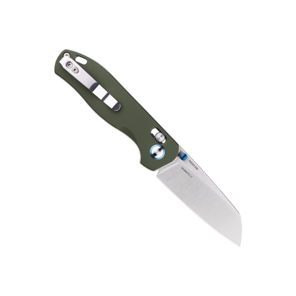 
                  
                    Olight Rubato 2 OD Green -154CM Sheepfoot EDC Folding Knife
                  
                