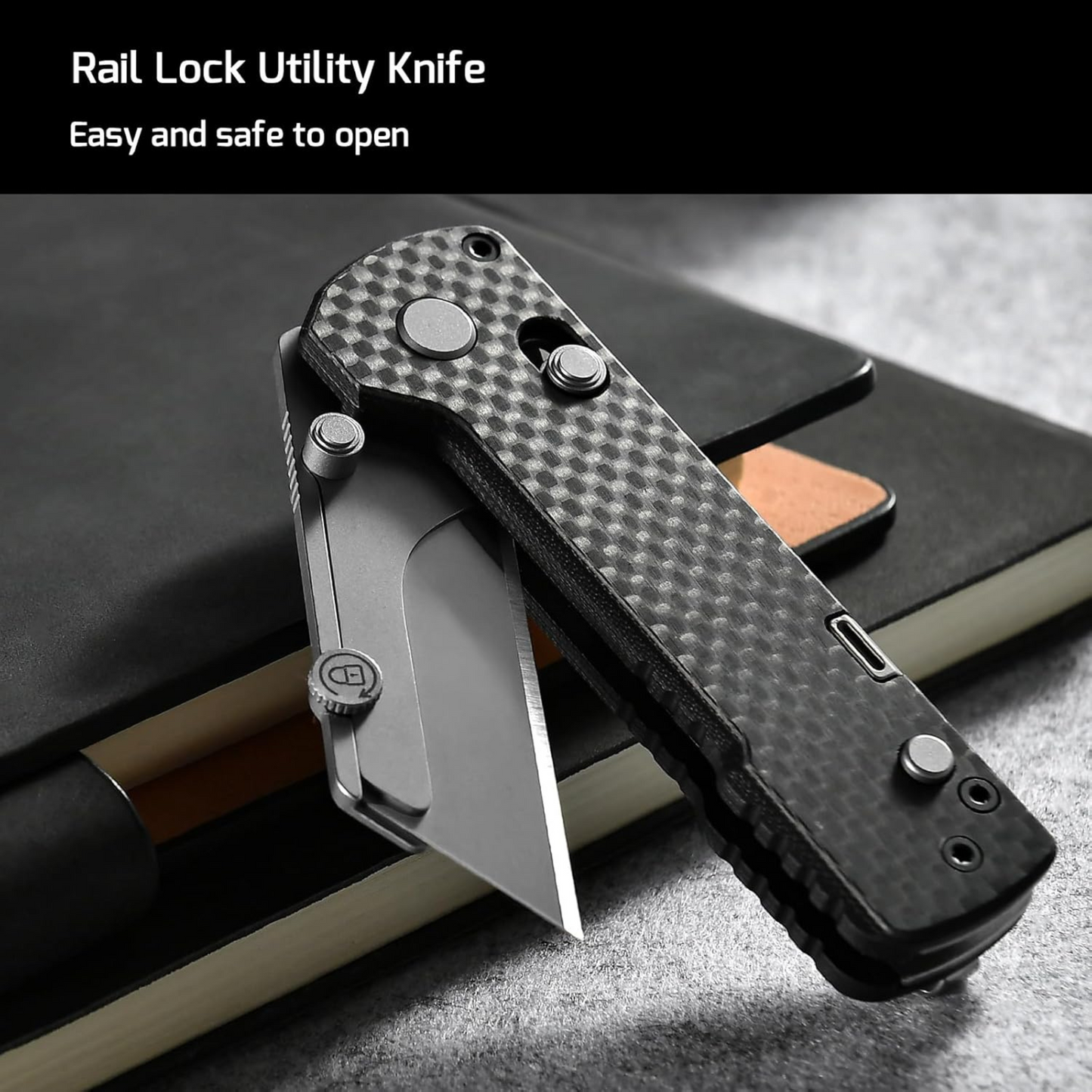 
                  
                    Olight U1 Pro Folding Utility Knife with Carbon Fiber Handle and Screwdriver
                  
                