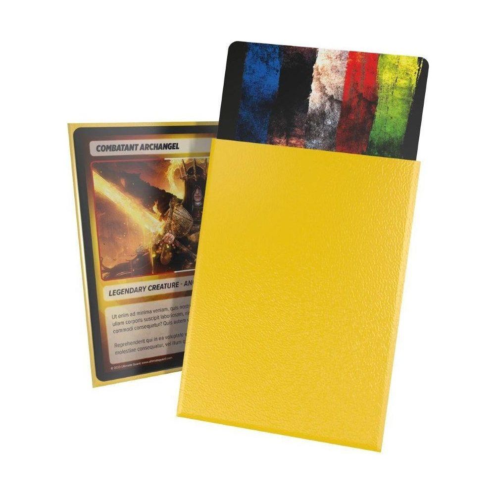 Ultimate Guard: Sleeves – Cortex Matte – Yellow-LetsPlayGames-ProHobbies