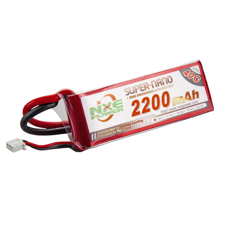 NXE 11.1v 2200mah 40c Soft case w/XT60