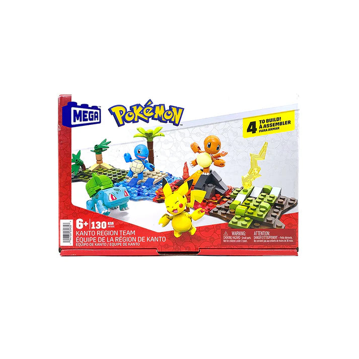 Mega Pokemon - Kanto Region Team Set
