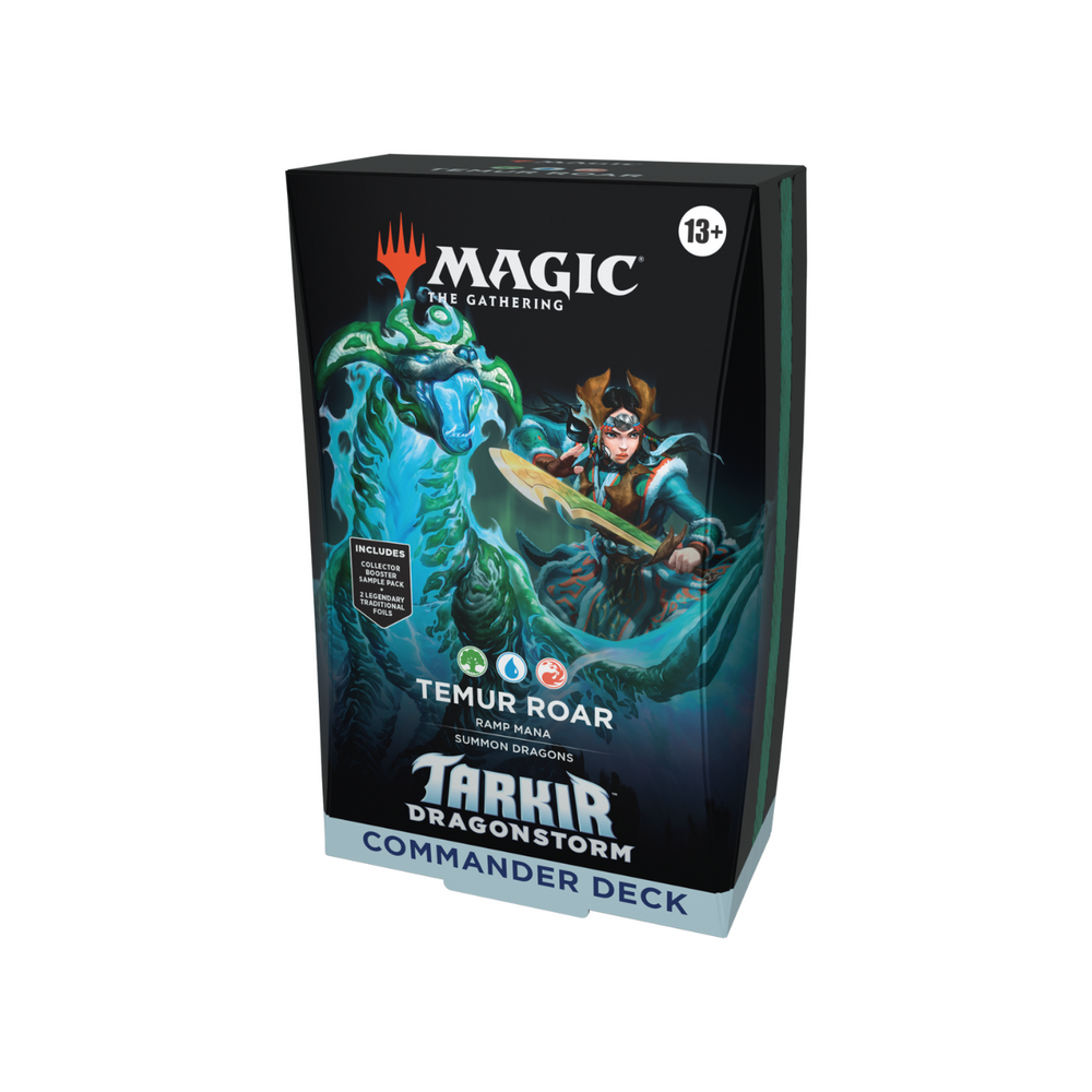Magic the Gathering: Takir Dragonstorm Commander Deck - Temur Roar