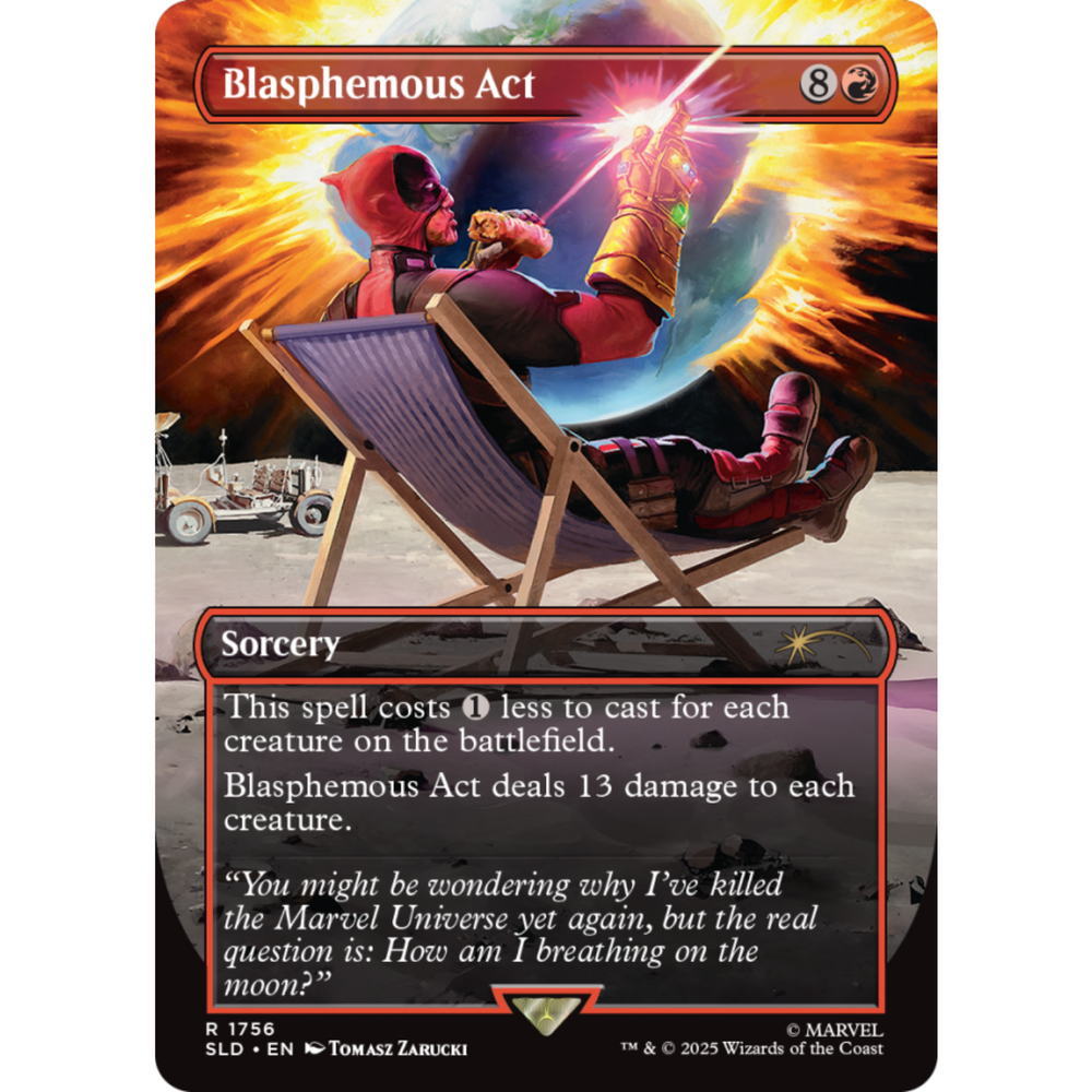 
                  
                    Magic the Gathering Secret Lair x Marvel's Deadpool (Non-Foil)
                  
                