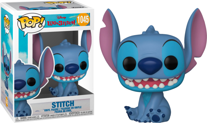 Lilo & Stitch - Stitch Smiling Seated Pop! Vinyl Figure