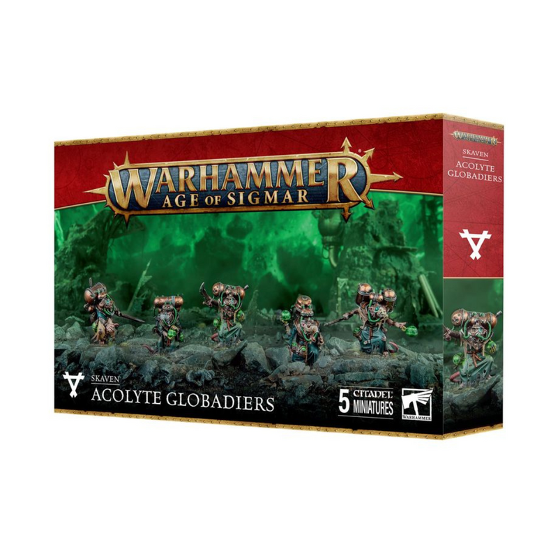 Skaven: Acolyte Globadiers - Warhammer: Age of Simgar