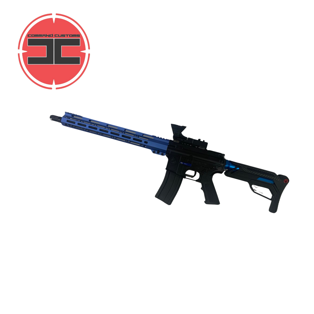 
                  
                    Blue Blazer Custom M4 Gel Blaster
                  
                