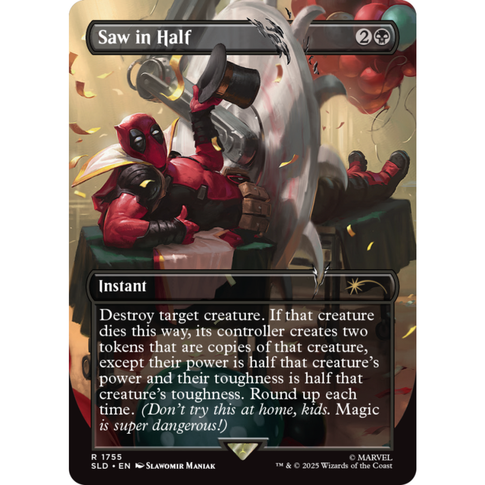 
                  
                    Magic the Gathering Secret Lair x Marvel's Deadpool (Non-Foil)
                  
                
