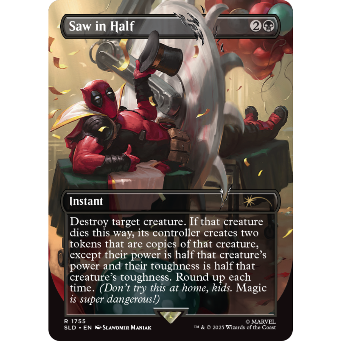 
                  
                    Magic the Gathering Secret Lair x Marvel's Deadpool (Non-Foil)
                  
                