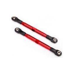 Traxxas Toe links (TUBES red-anodized, 7075-T6 aluminum)