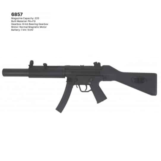 Golden Eagle 6857 MP5 SD2 Integrated Suppressor