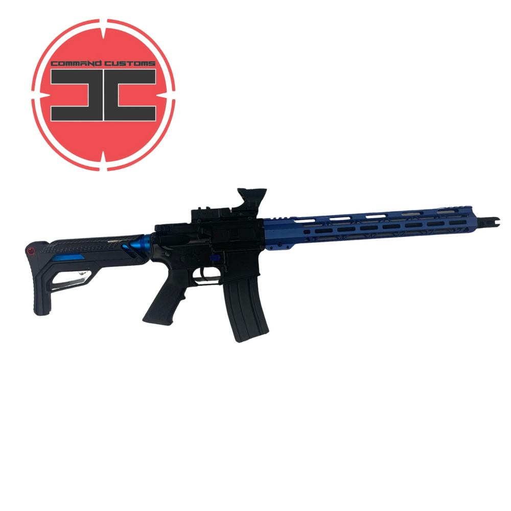 
                  
                    Blue Blazer Custom M4 Gel Blaster
                  
                