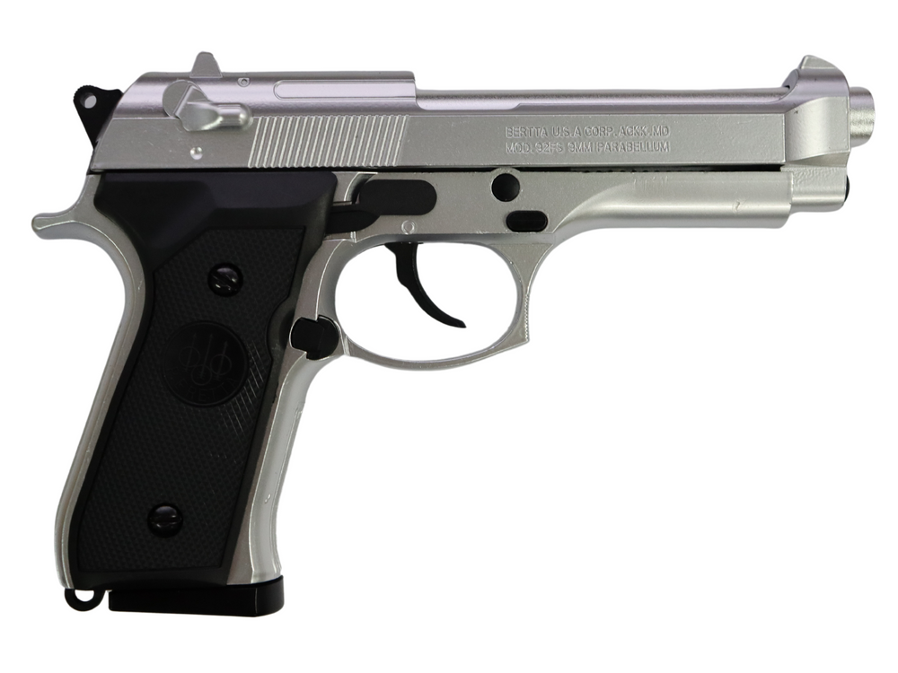 
                  
                    KELe Beretta 92 Manual Gel Blaster Pistol- Silver
                  
                