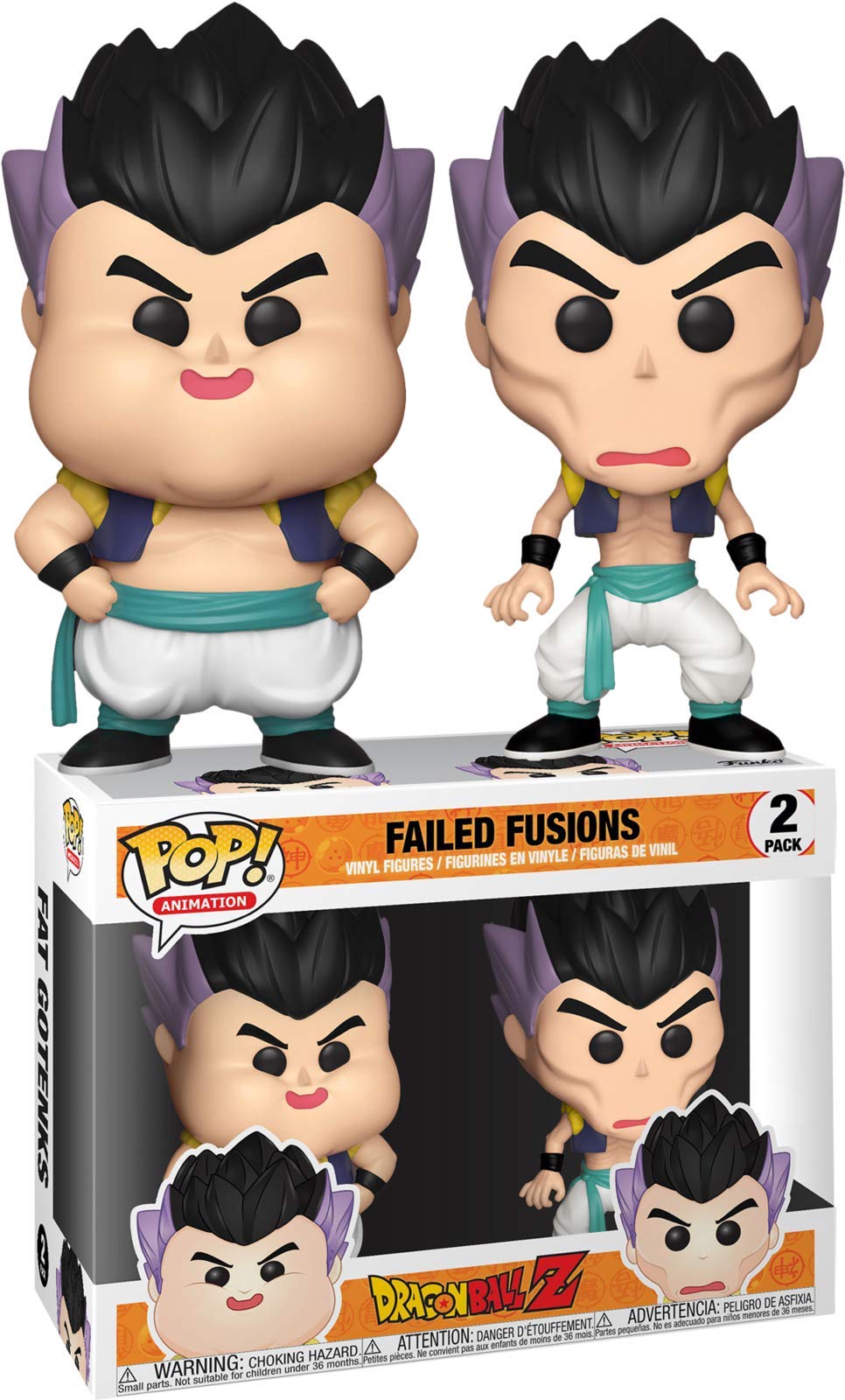 Funko POP! Dragonball Z Failed Fusions (2 Pack)