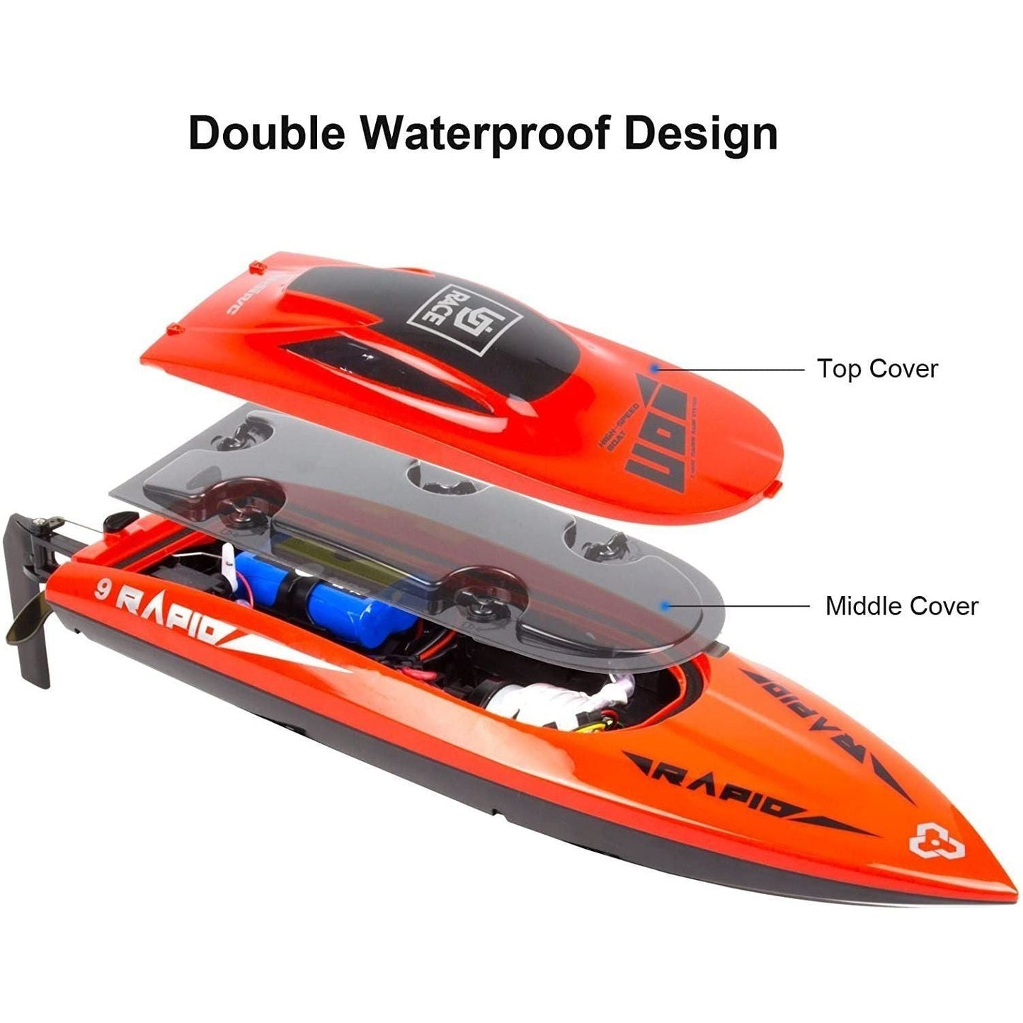 
                  
                    UDI RC 2.4ghz RC Racing Boat High Speed Electronic Remote Control Boat-UDI-ProHobbies
                  
                