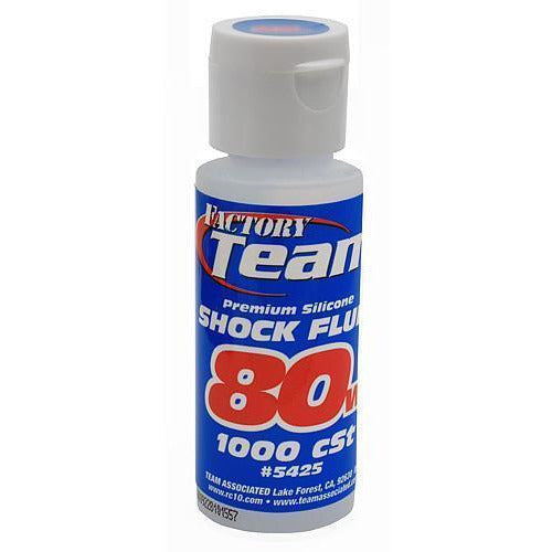 Team Associated Silicone Shock Fluid, 80wt (1000 cSt)