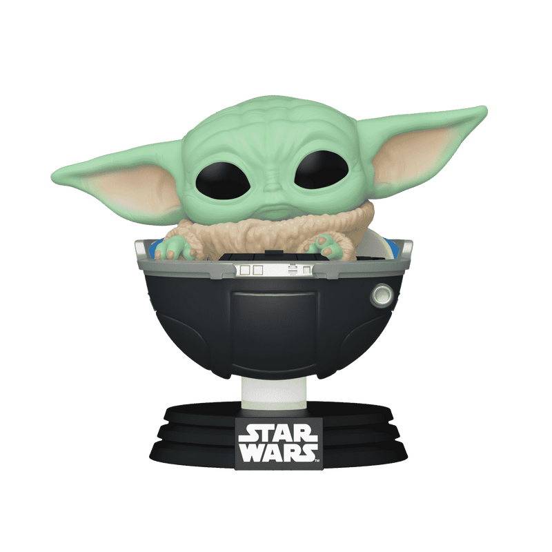 Funko Pop! Star Wars: The Mandalorian - Grogu in Hovering Pram Vinyl Bobblehead (#664)