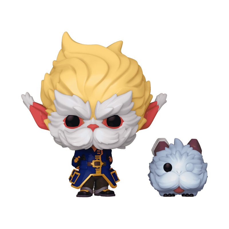 Funko Pop! Television: Arcane - Heimerdinger with Poro Vinyl Figure #1605