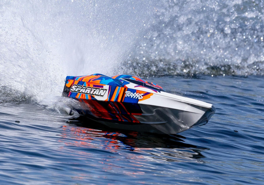 
                  
                    TRAXXAS SPARTAN BRUSHLESS 36" BOAT TQI - ORANGER
                  
                