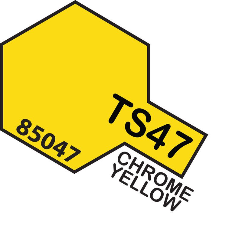 Tamiya TS-47 Chrome Yellow Lacquer Spray Paint 100ml-Tamiya-ProHobbies