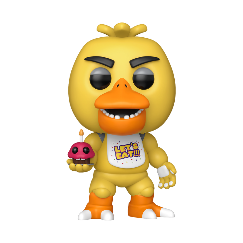 Funko Pop! Games: Five Nights at Freddy's 10th Anniversary - Chica with Cupcake Vinyl Figure (#1063)